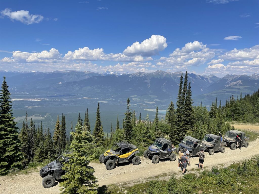atv on canoe mountain
