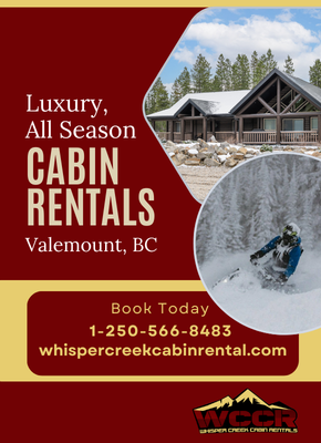 whisper creek cabins valemount bc